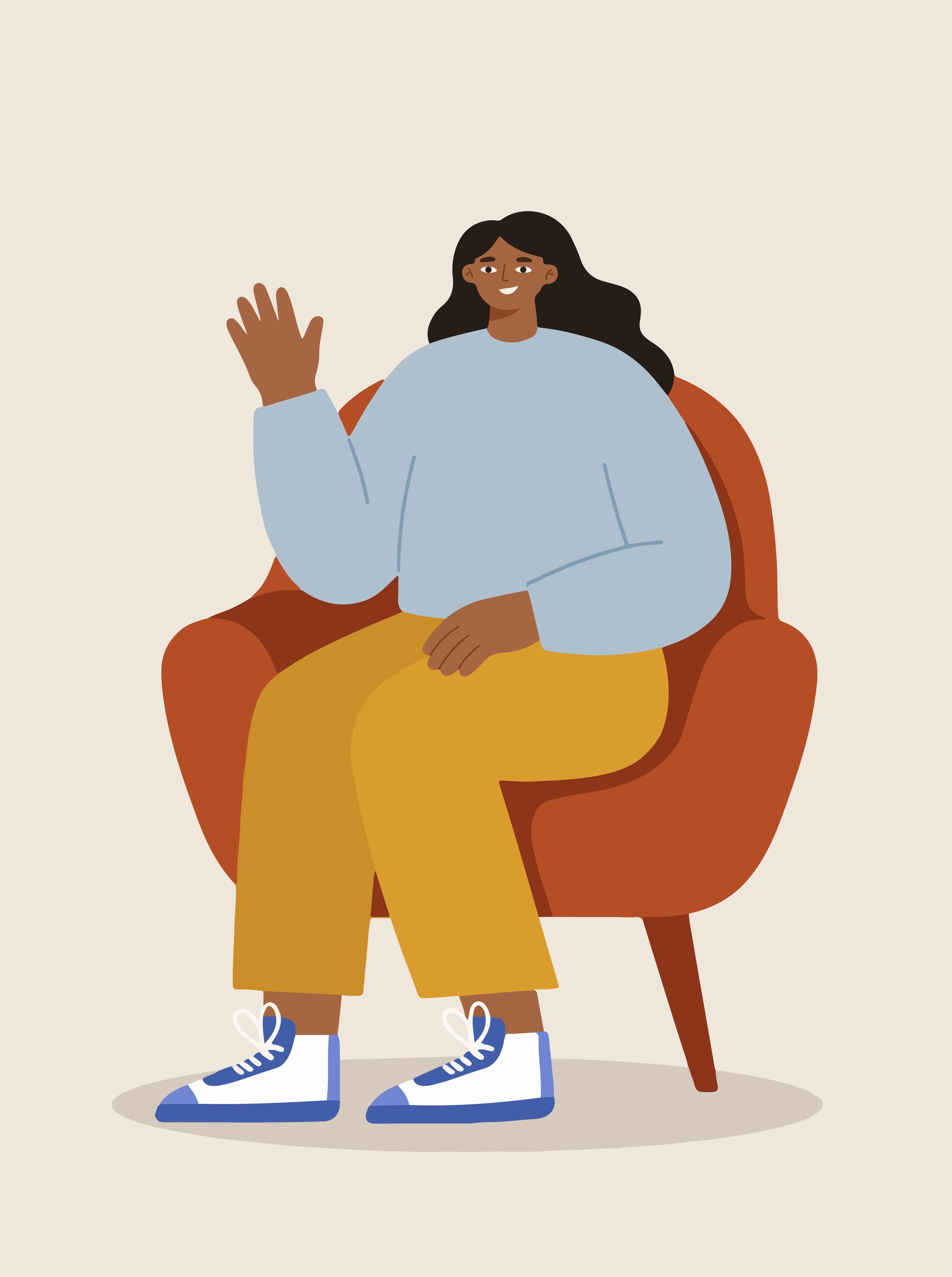 Confident Nigerian woman using KetaPay